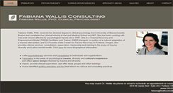 Desktop Screenshot of fwallisconsulting.com